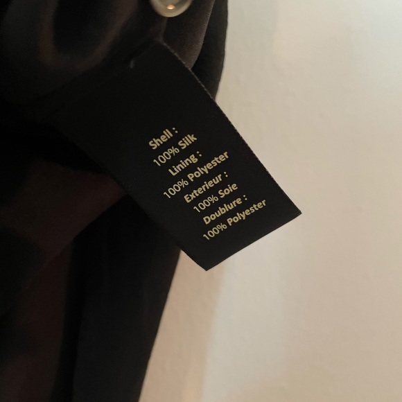 Asymmetrical Elizabeth and James Silk Blouse - Picture 4 of 6